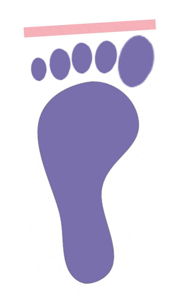 Square/Roman Foot Shape